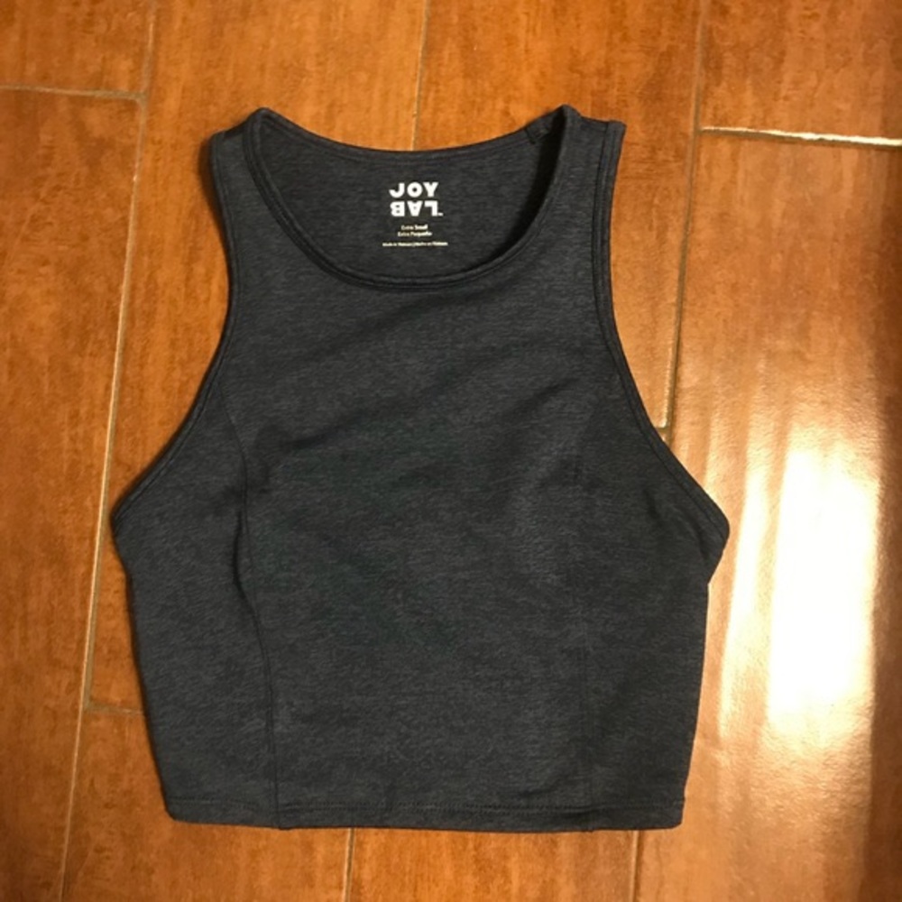 Dark grey Cropped Tank